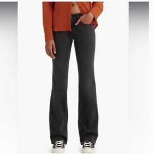 Levi's Women's Superlow Boot Jeans Black Size 30
